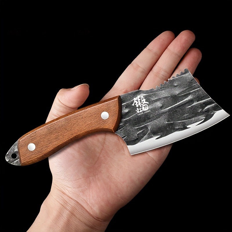 Wok Carbon Steel - Mini cuchillo para cortar multiusos, cuchillo