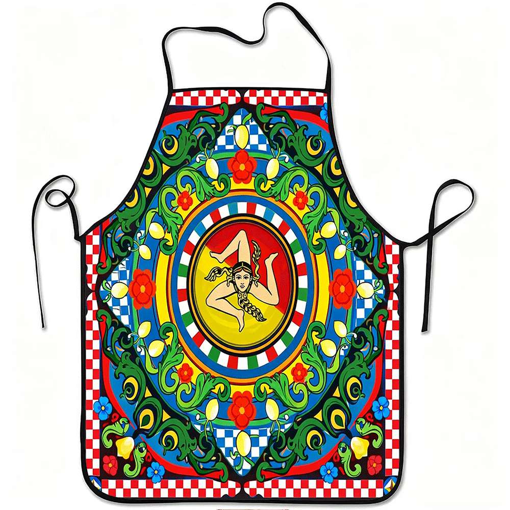 Home Cooking Ideas - 1 delantal de estilo siciliano italiano,