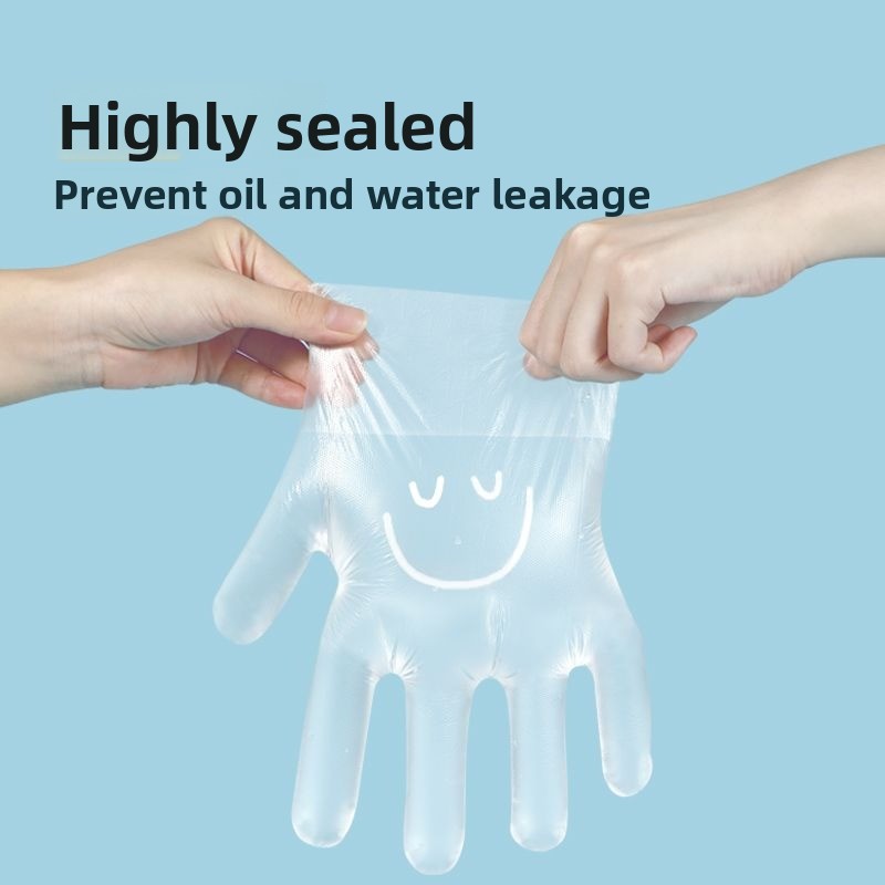 Home Cooking Oil Disposal - Guantes Desechables Envueltos Individualmente, Guantes Transparentes