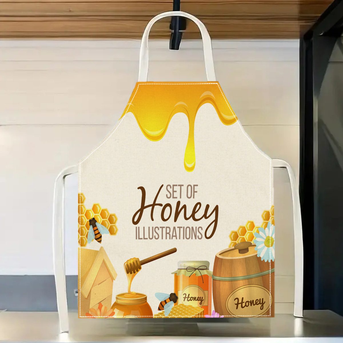 Home Cooking Ideas - Delantal con diseño de abeja, regalo