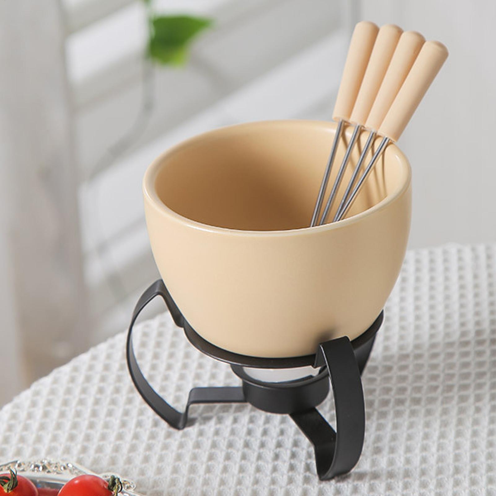 Fondue Pot Ceramic - Mini juego de tazas de Fondue