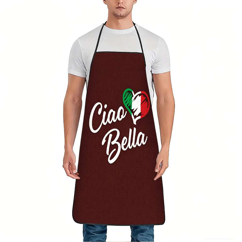 1 delantal con temática italia - Home Cooking Ideas reseña y precio
