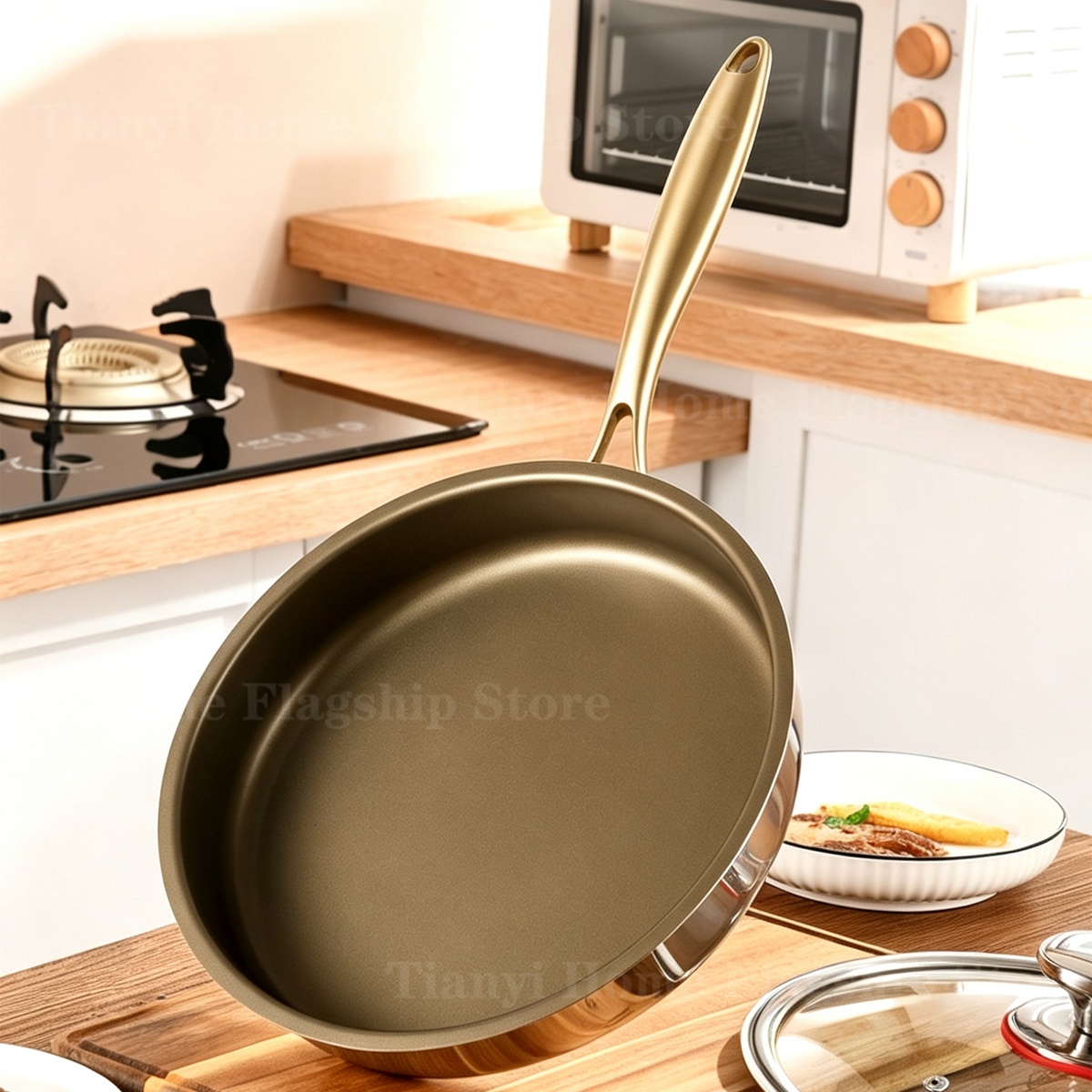 Sartén de Acero Inoxidable y T - Home Cooking Steak reseña y precio