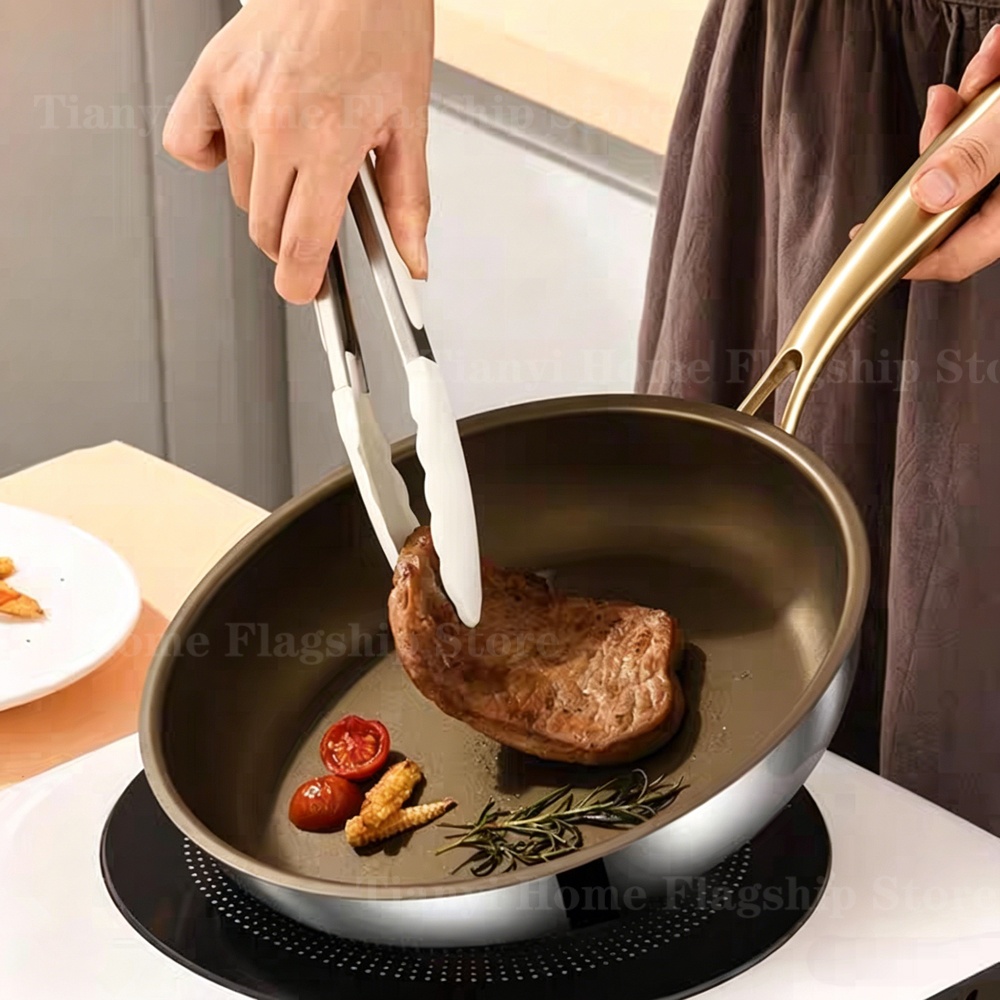Sartén de Acero Inoxidable y T - Home Cooking Steak reseña y precio