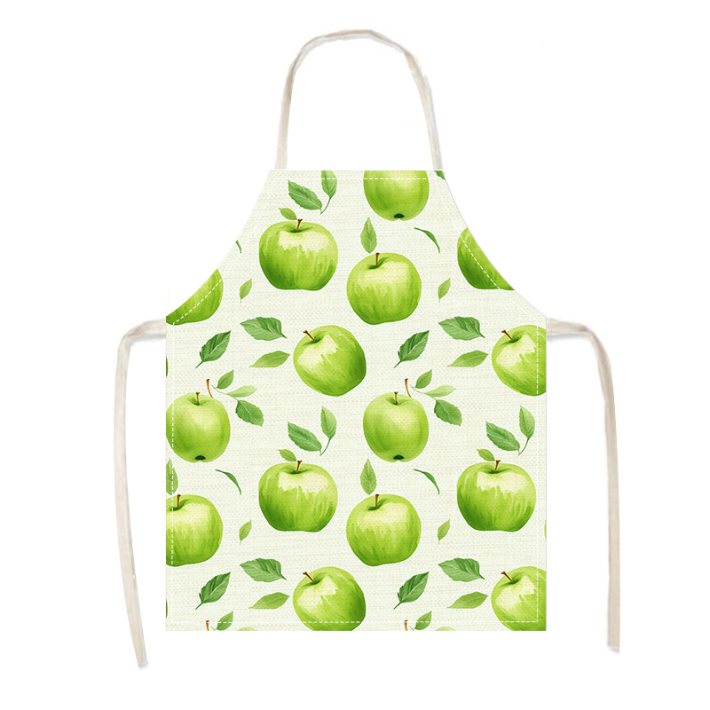 Delantal de lino con estampado - Mom'S Home Cooking reseña y precio