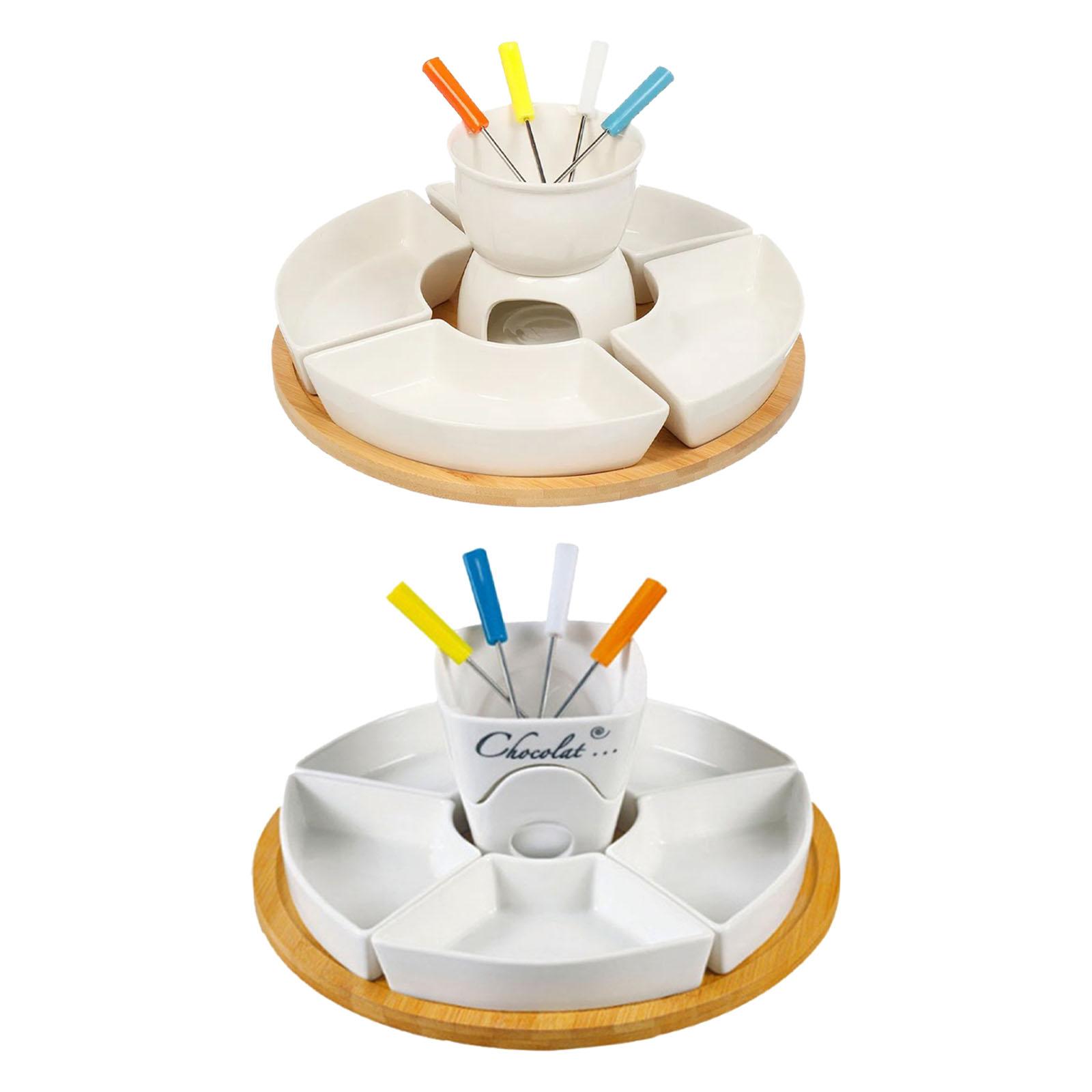 Juego de Olla para Fondue, Cal - Fondue Pot Ceramic reseña y precio
