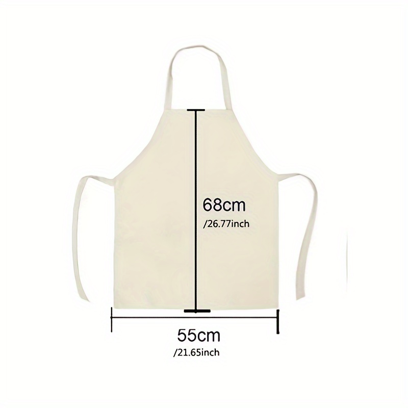 Delantal de Lino con Estampado - Home Cooking Ideas reseña y precio