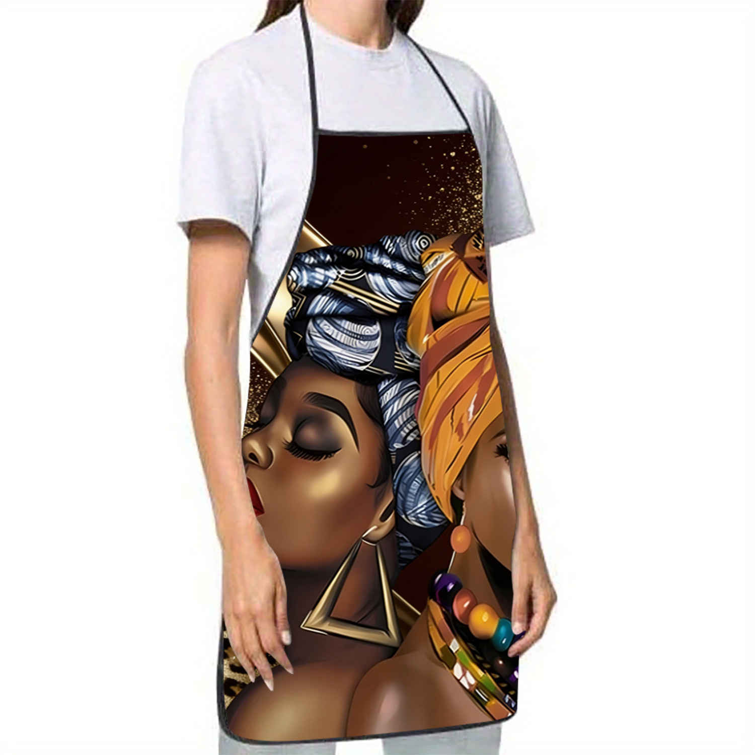 Delantal de Cocina Afrocentric - Mom'S Home Cooking reseña y precio
