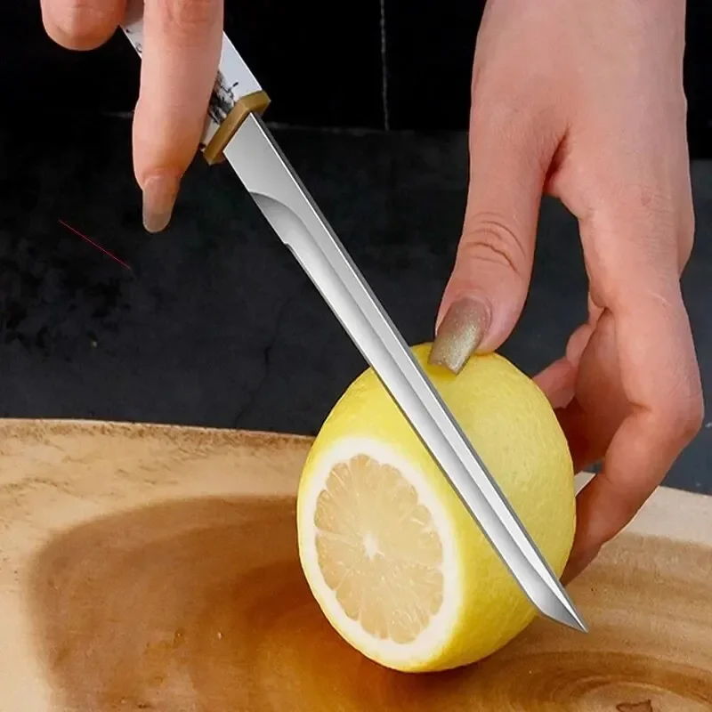 Cuchillo de fruta para el hoga - Wok Carbon Steel reseña y precio