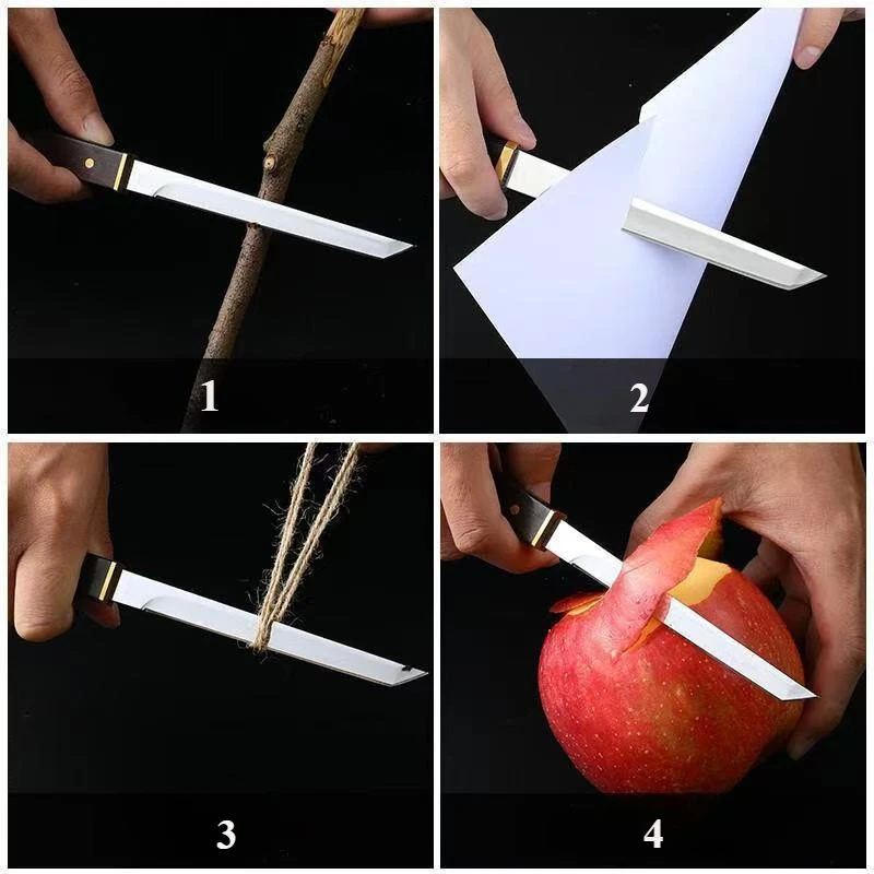 Cuchillo de fruta para el hoga - Wok Carbon Steel reseña y precio