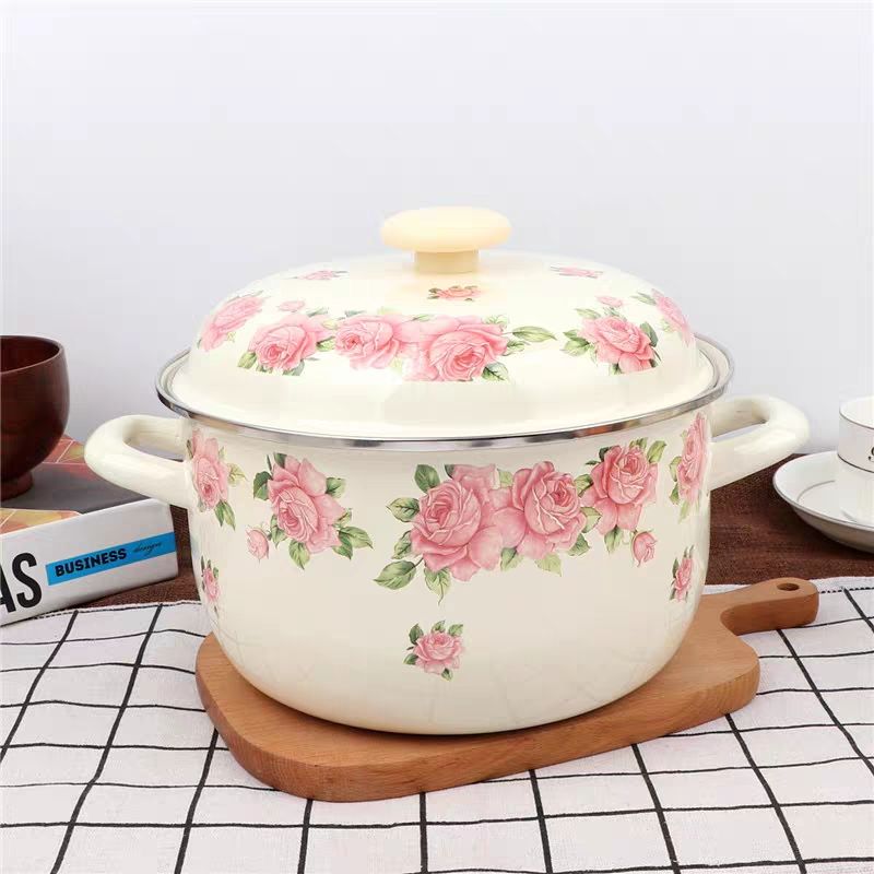 Cacerola de doble oreja de esm - Fondue Pot Ceramic reseña y precio