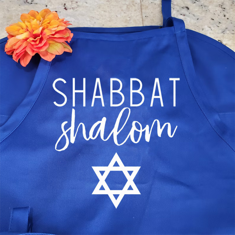 Shabbat Shalom delantal de coc - Mom'S Home Cooking reseña y precio