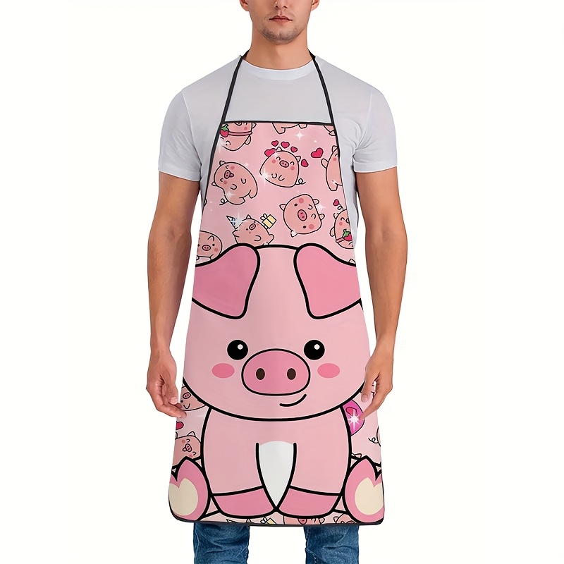 Delantal de cerdito rosa adora - Mom'S Home Cooking reseña y precio