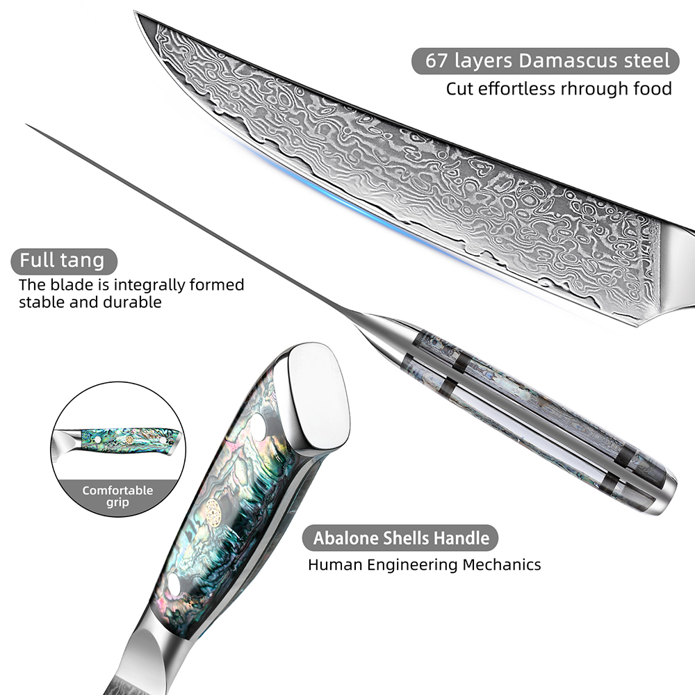 Cuchillo japonés de acero de D - Home Cooking Japanese reseña y precio