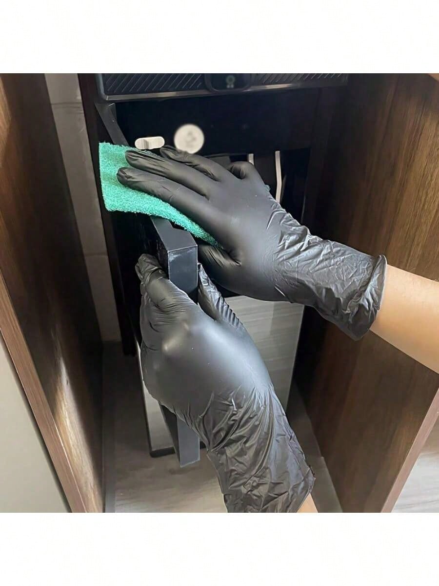 100 piezas de guantes de nitri - Home Cooking Oil Disposal reseña y precio