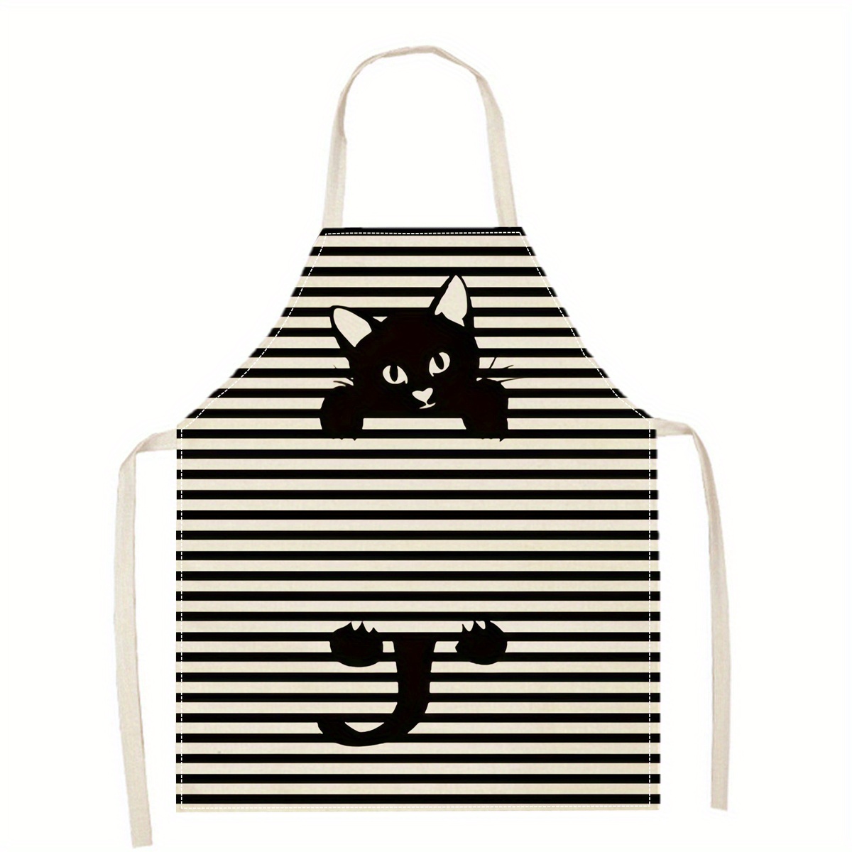 Delantal de Lino con Estampado - Home Cooking Ideas reseña y precio