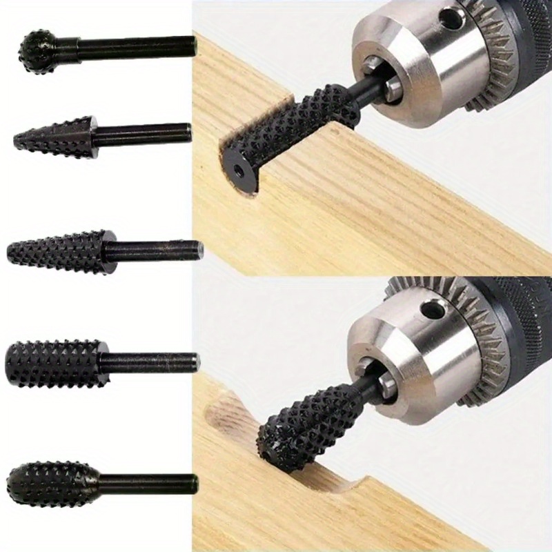 Juego de brocas de 5 piezas, h - Wok Carbon Steel reseña y precio