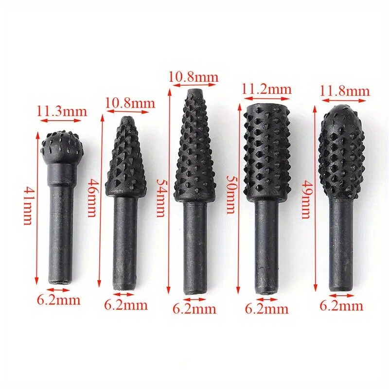 Juego de brocas de 5 piezas, h - Wok Carbon Steel reseña y precio